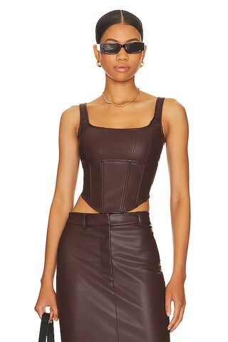 OW Collection Amara Top in Cappuccino from Revolve.com | Revolve Clothing (Global)