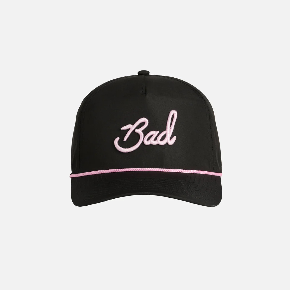 "Bad" Rope Hat - Black/Blossom | Bad Birdie