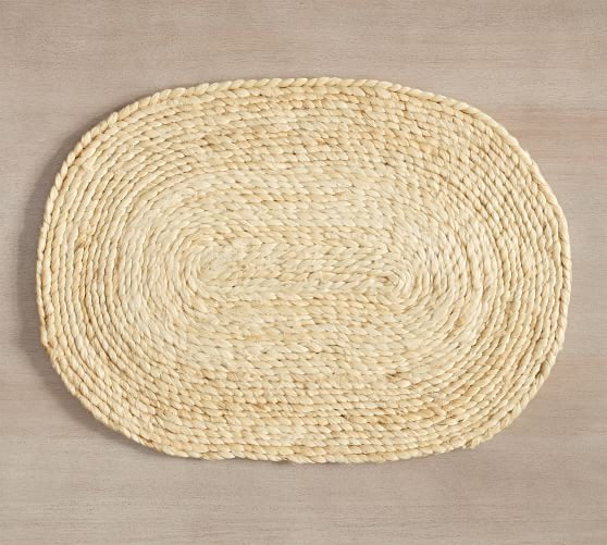 Mori Handwoven Jute Placemats | Pottery Barn (US)