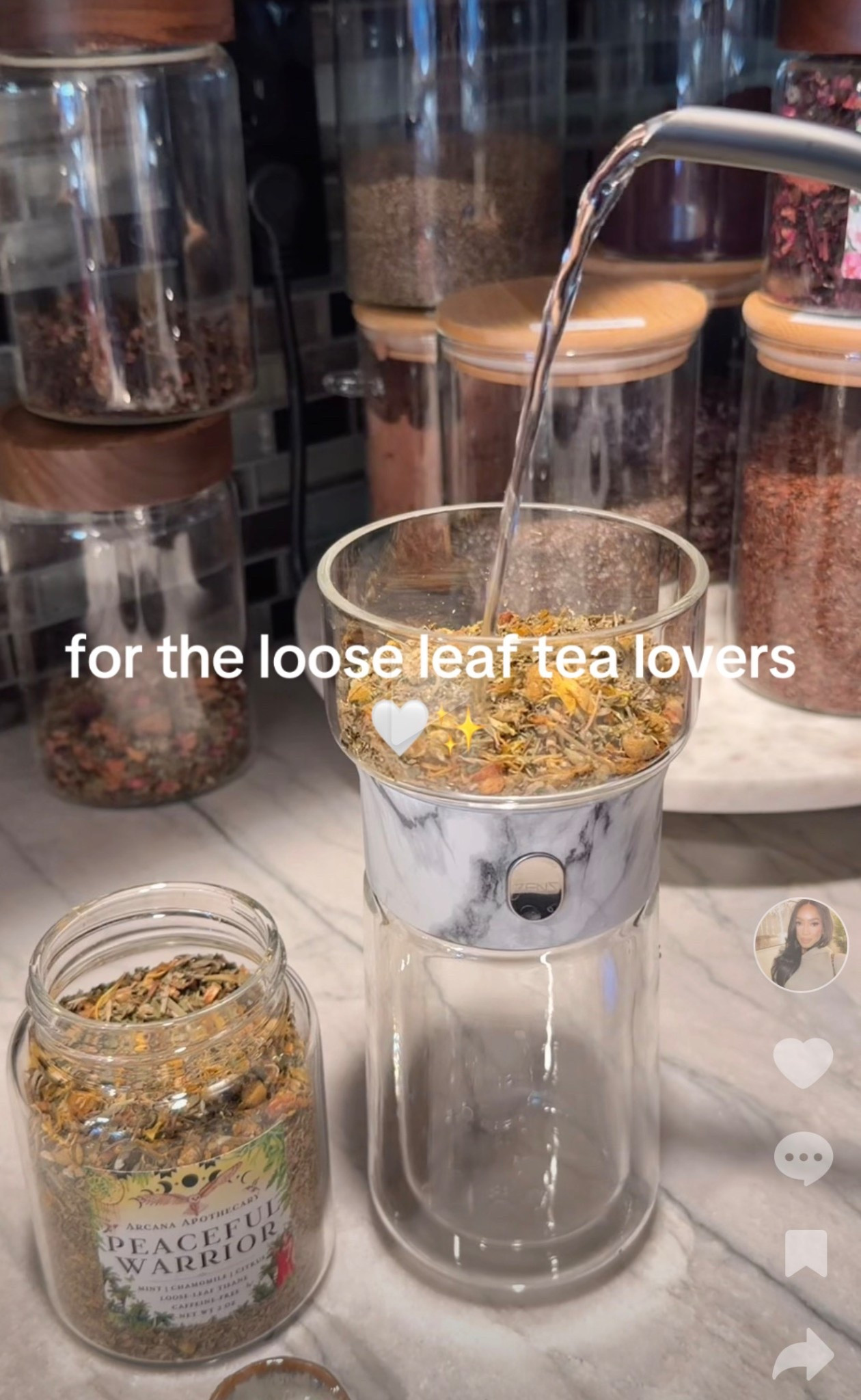 perfect tea steeper 🤍✨🌱

#LTKfitnessgoals #LTKmorningroutine #LTKselfcare