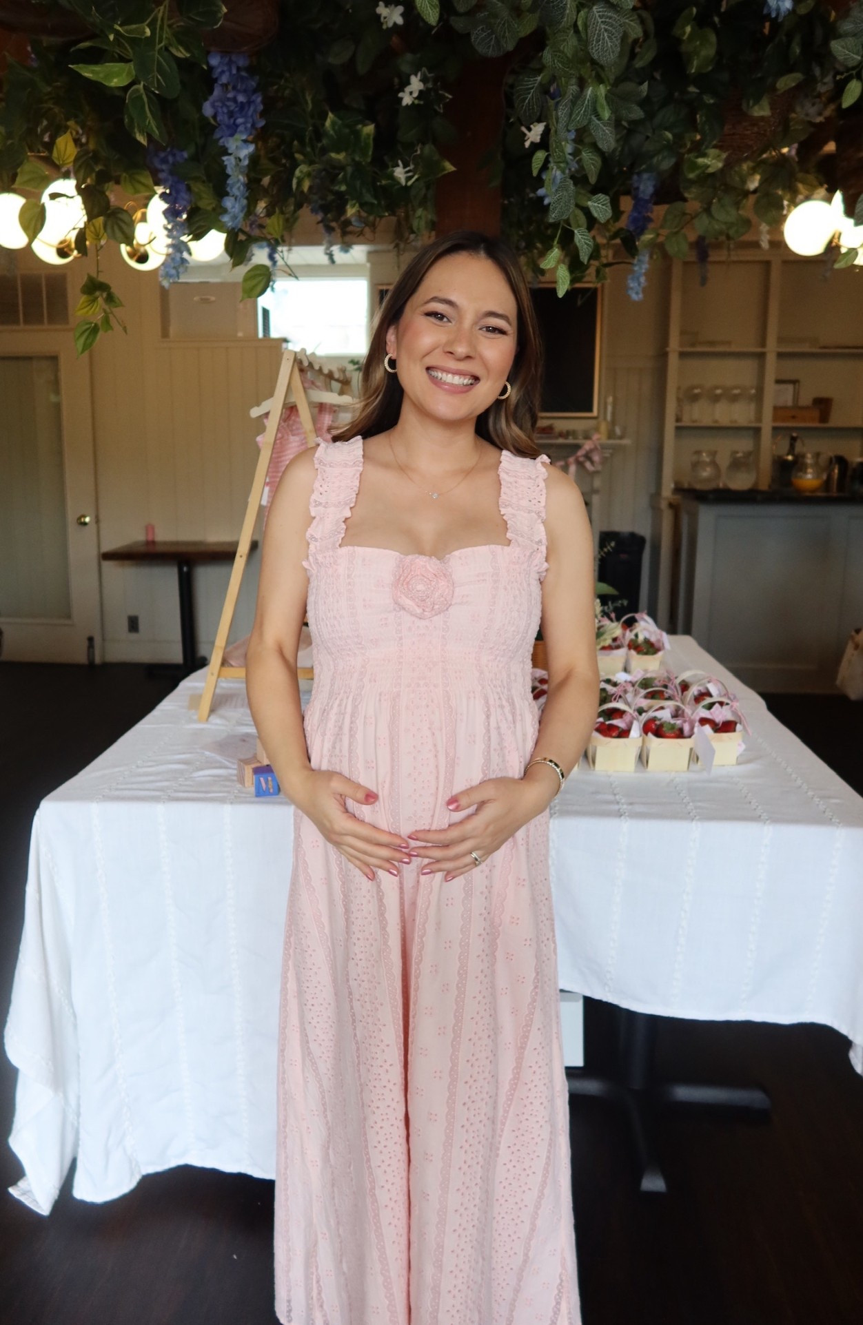 Baby shower dress celebrating baby girl 💕

#LTKBump #LTKBaby #LTKmomlife