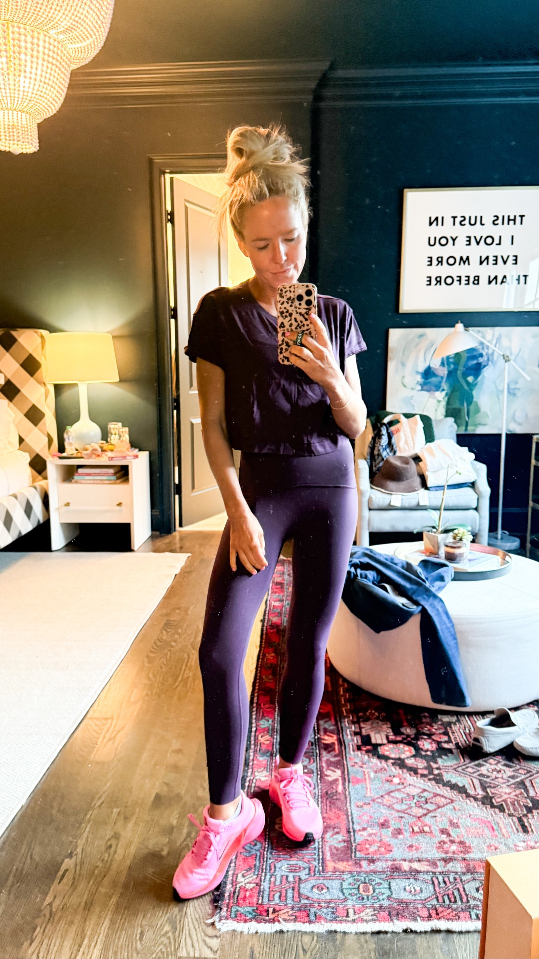 the perfect Monday motivator kind of OOTD • wearing XS in top and leggings! 

#LTKActive #LTKdayinmylife #LTKselfcare