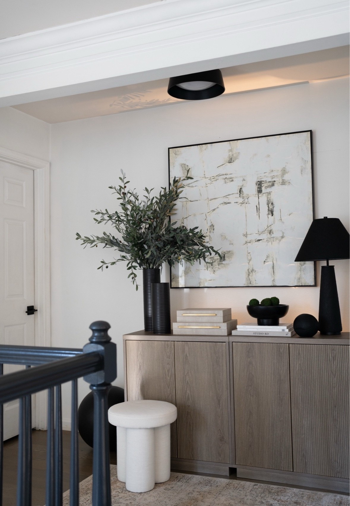 Awkward spaces can be a challenge but with a few hacks like these slim cabinets, oversized art, and greenery and a rug a space can really be brought to life! 



#LTKOver40 #LTKHome #LTKFindsUnder100