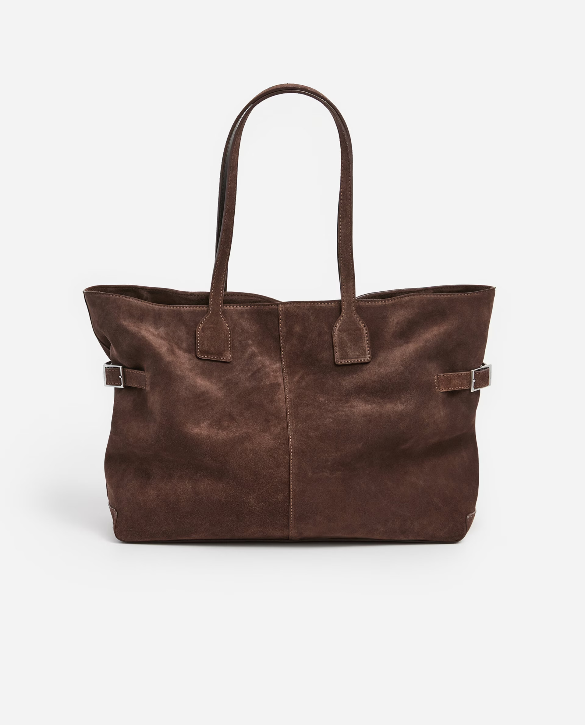 Lesley Tote Bag Suede | Flattered