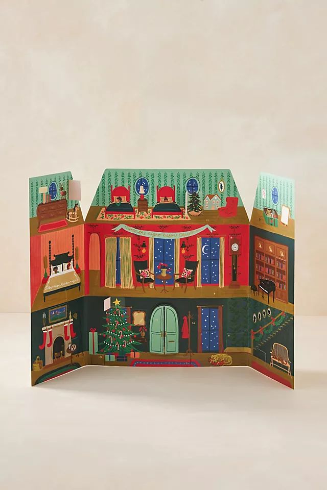 Rifle Paper Co. 'Twas The Night Before Advent Calendar | Anthropologie (US)