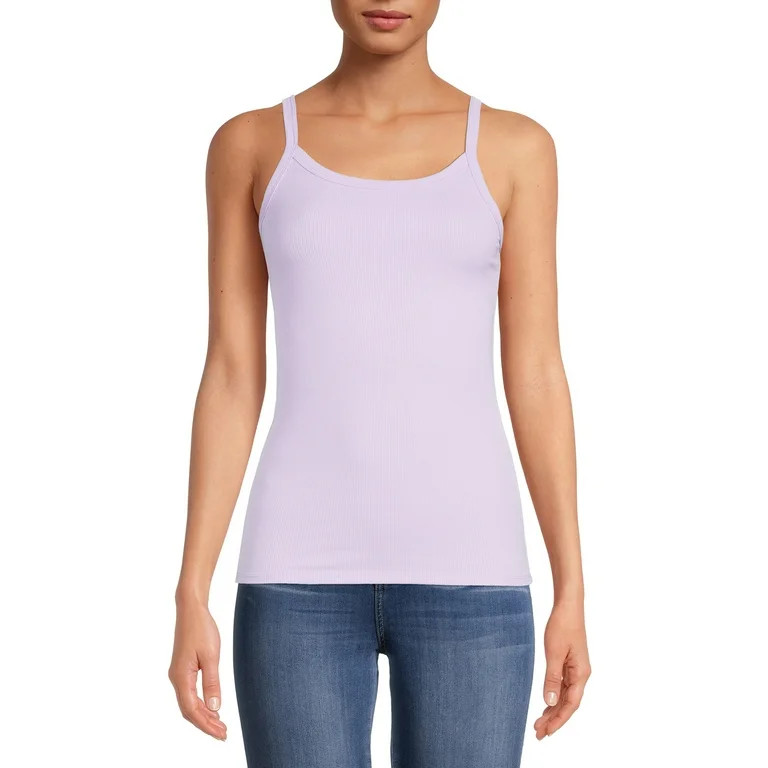 No Boundaries Juniors Ribbed Cami | Walmart (US)