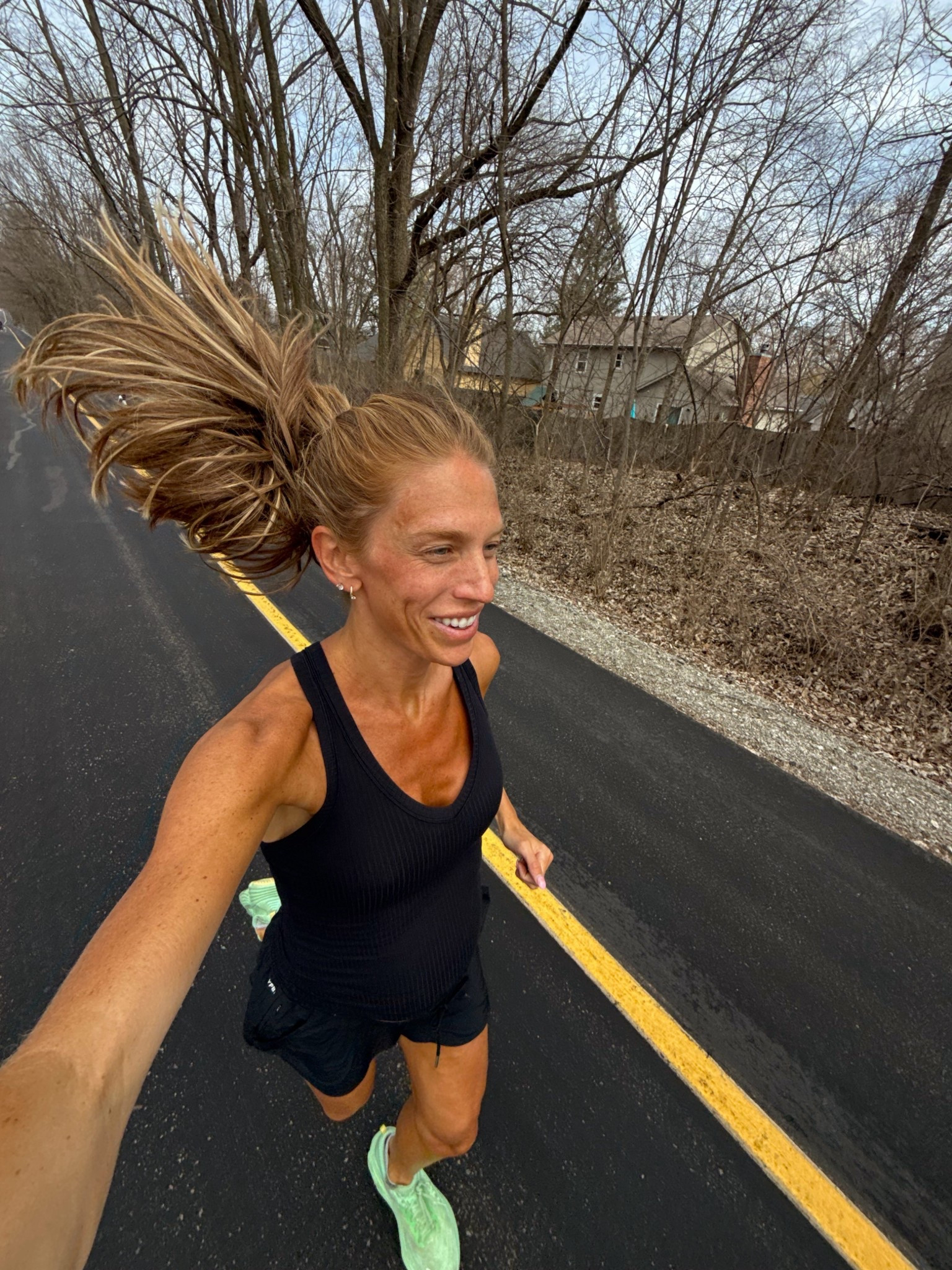 My running outfit today! 
Size small in top and large in shorts for pregnancy (usually a medium)


#LTKmorningroutine #LTKfitnessgoals #LTKActive