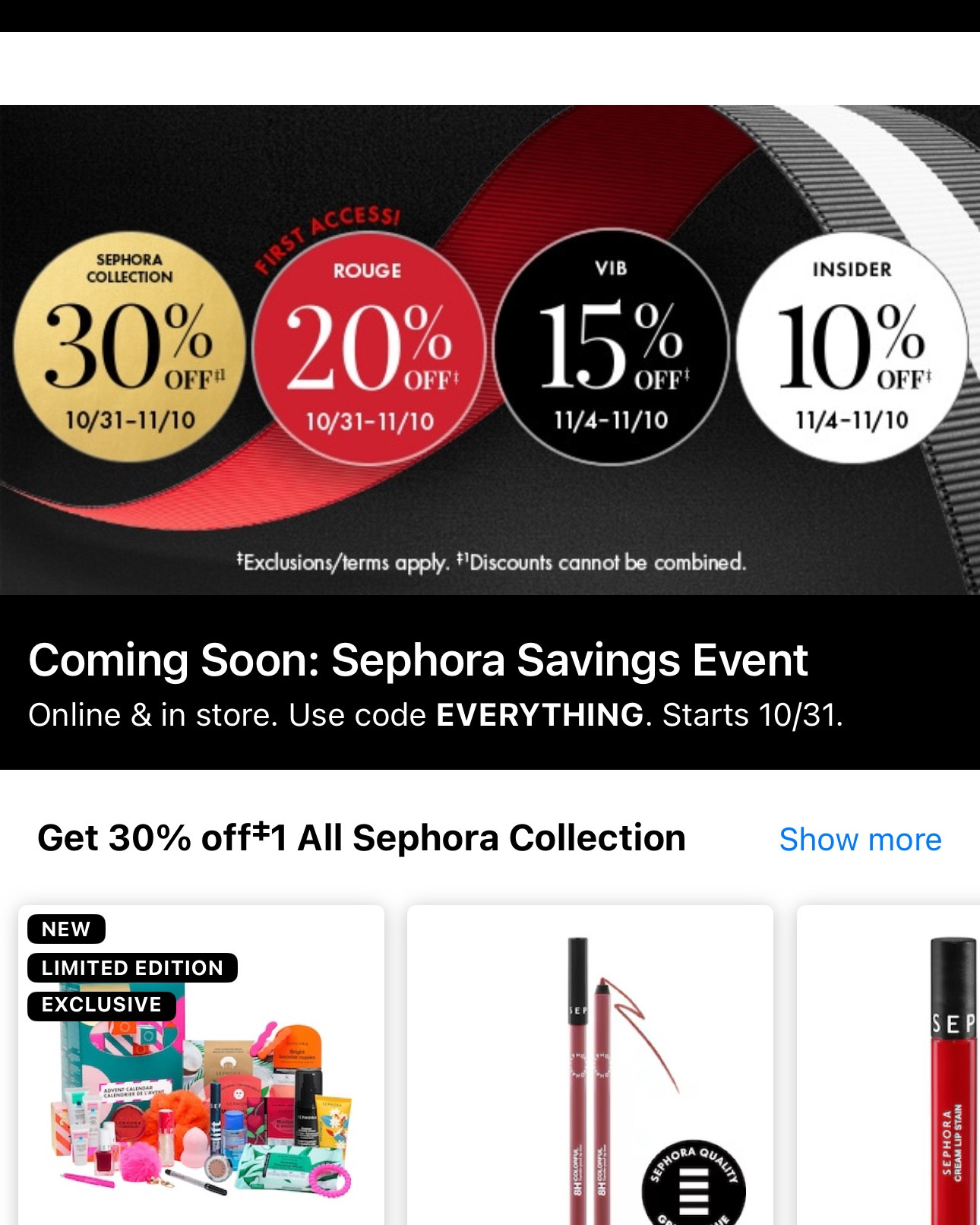 What’s in my cart for the Sephora Sale. Rouge members save 20% starting 10/31.



#LTKHoliday #LTKBeauty #LTKSaleAlert