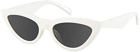 mosanana Retro Pointy Cat Eye Sunglasses Trendy Cute Avant-garde Style MS51810 | Amazon (US)