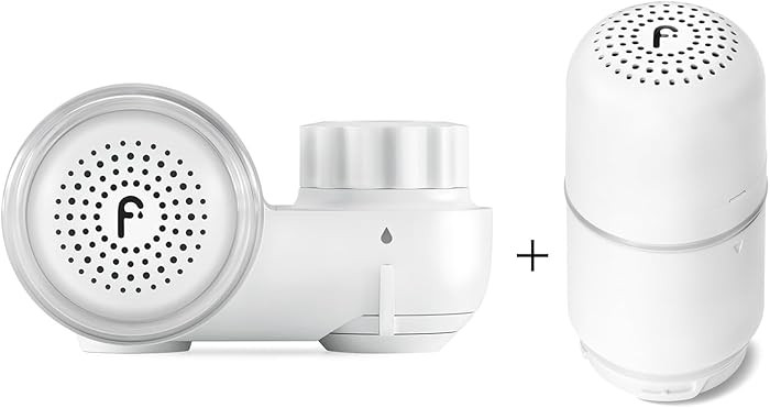 Filterbaby Skincare Filter 2.0 (Pearlescent White, Pre-Installed Cartridge) + 1 Replacement Cartr... | Amazon (US)
