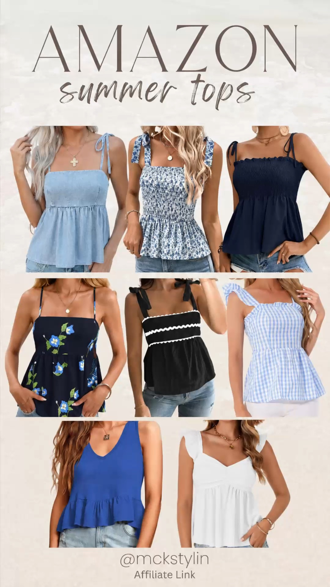 The cutest summer tops!!!

#LTKSeasonal #LTKWorkwear #LTKOver40