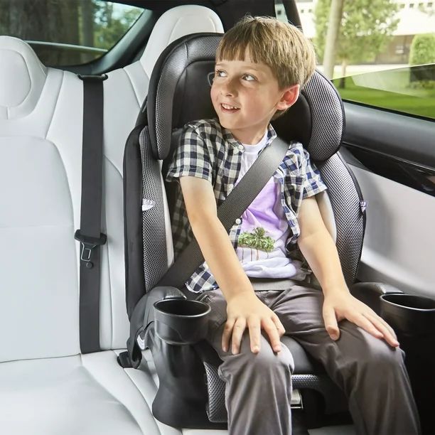 Evenflo Chase Plus 2-in-1 Booster Car Seat (Huron Black) | Walmart (US)