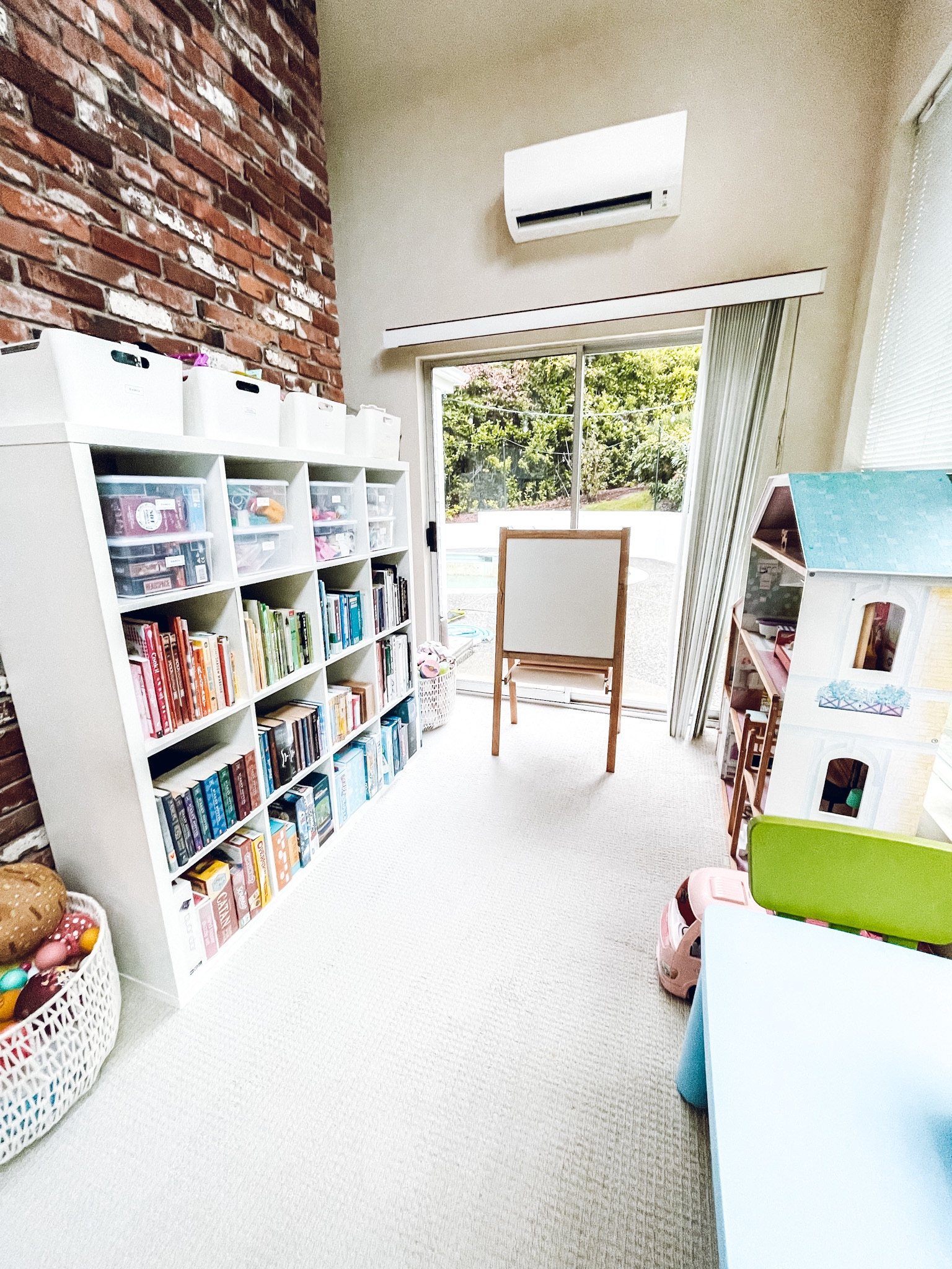 Playroom organization. The Container Store Luna Round Cotton Rope Laundry Basket. Threshold Rope Basket. The Container Store Our Sweater Box. Kraftic Deluxe Standing Art Easel for Kids✨

#LTKkids #LTKfamily #LTKhome