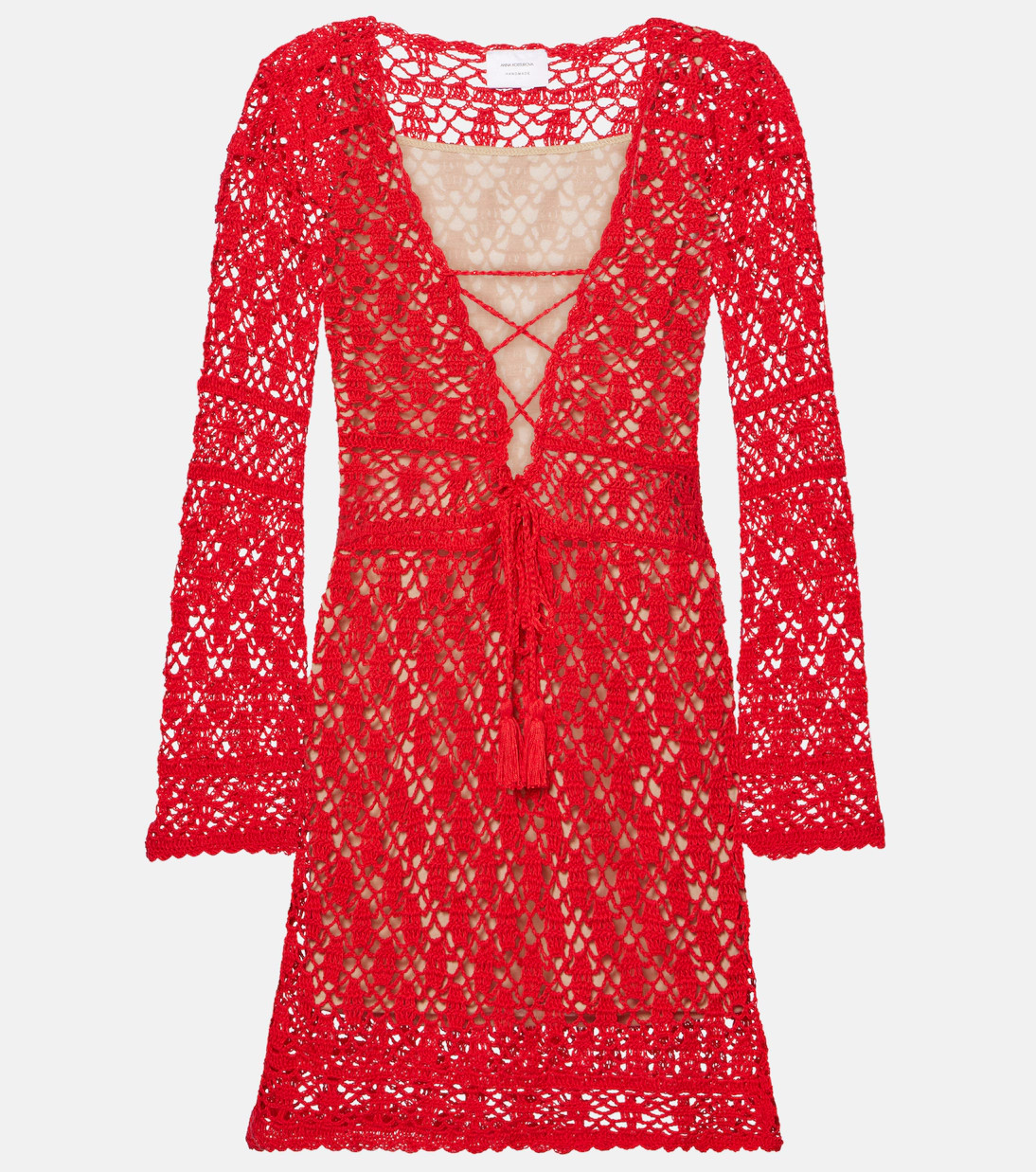 Bianca crochet cotton minidress | Mytheresa (US/CA)