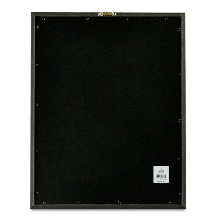 Southern Santa Framed Tinted Gel & Glitter Embellished Canvas Christmas Wall Art, by Holiday Time | Walmart (US)