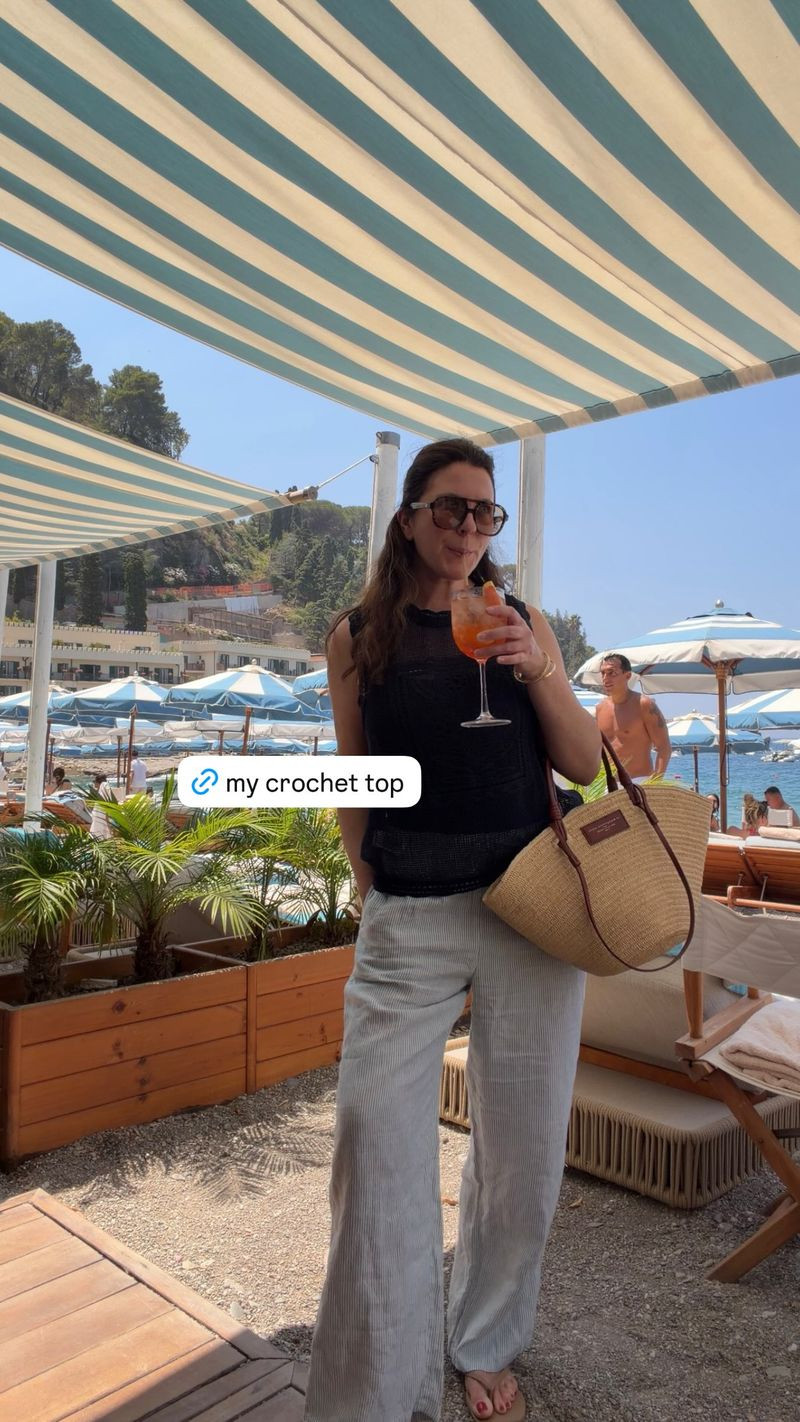 Sicily beach day outfit! 

beach l pants l top l swim  

 #LTKootd