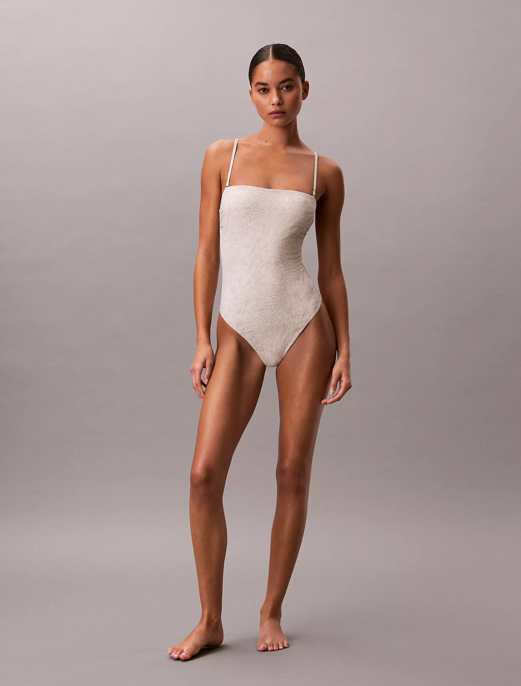 Solid Strapless One Piece Swimsuit | Calvin Klein | Calvin Klein (US)