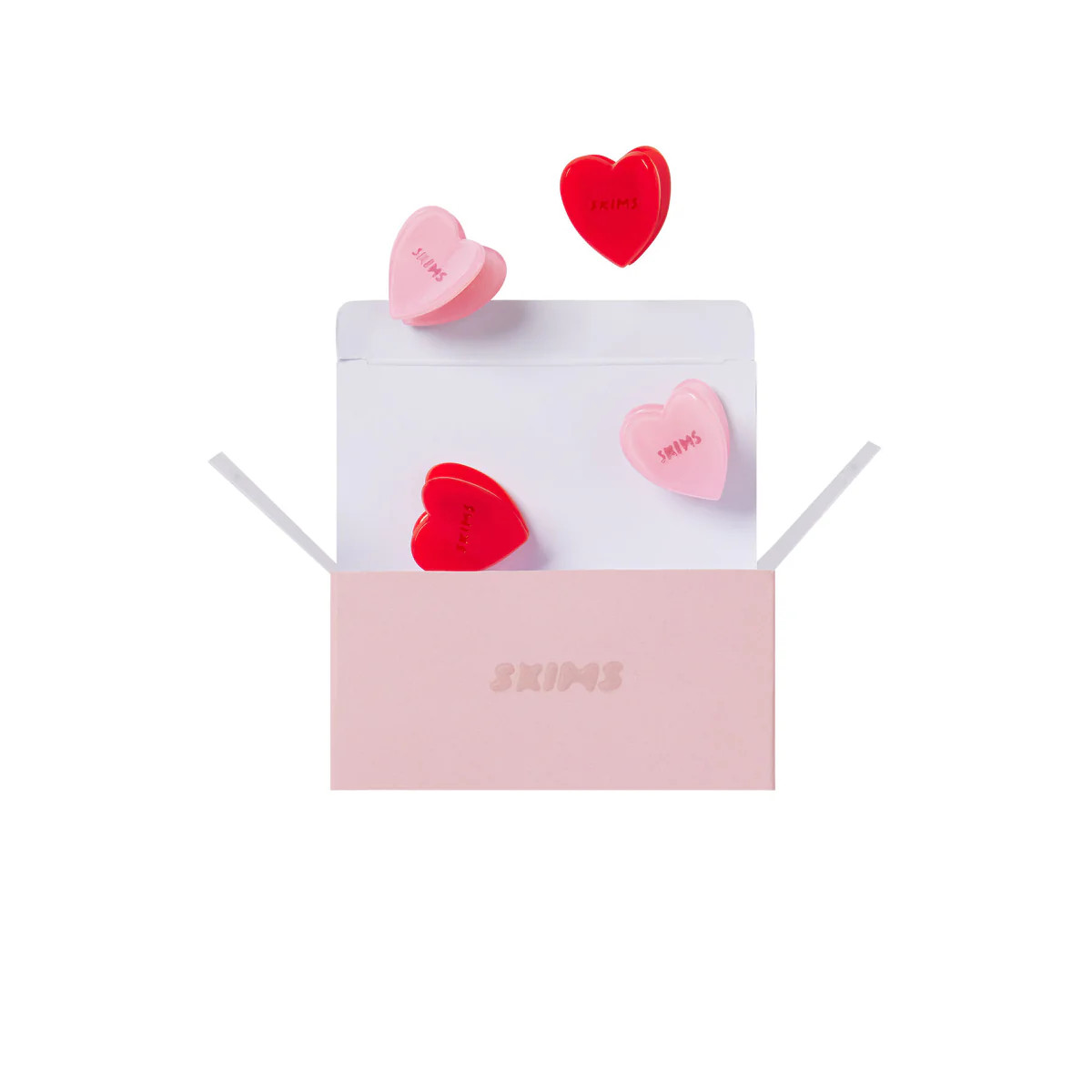 MINI HEART HAIR CLIPS PACK | SKIMS (US)