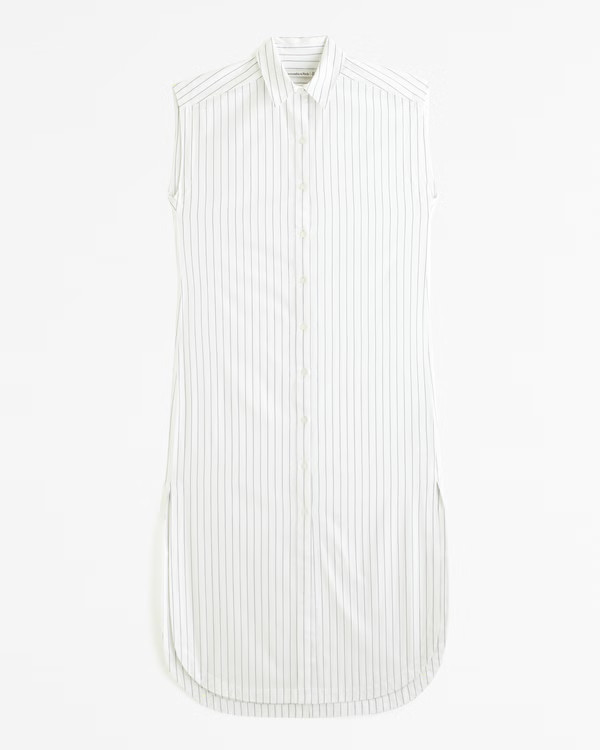 Women's Button-Through Midi Shirt Dress | Women's Dresses & Jumpsuits | Abercrombie.com | Abercrombie & Fitch (US)
