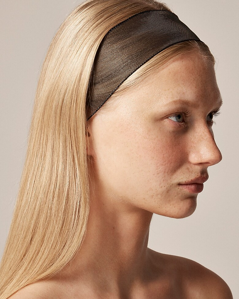 Sheer mesh headband | J. Crew US