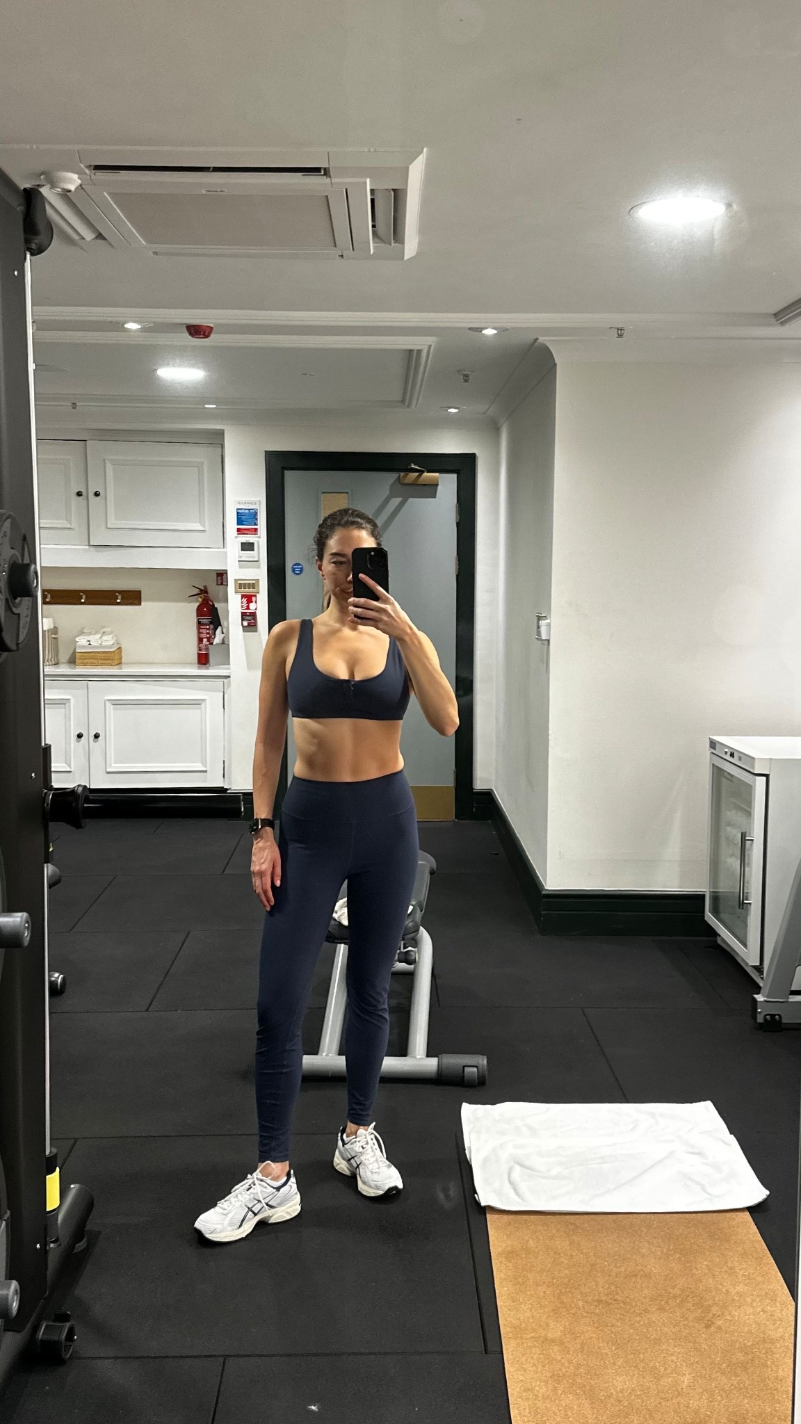 Love this navy set! The bra is so comfy. 

#LTKActive #LTKFindsUnder100 #LTKSaleAlert