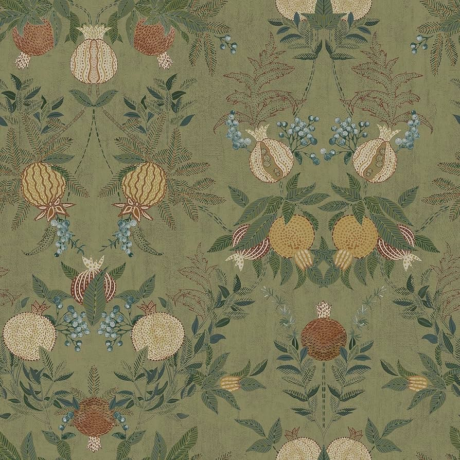 NuWallpaper x Chris Loves Julia Melograno Moss Peel and Stick Wallpaper, CJS6317 | Amazon (US)