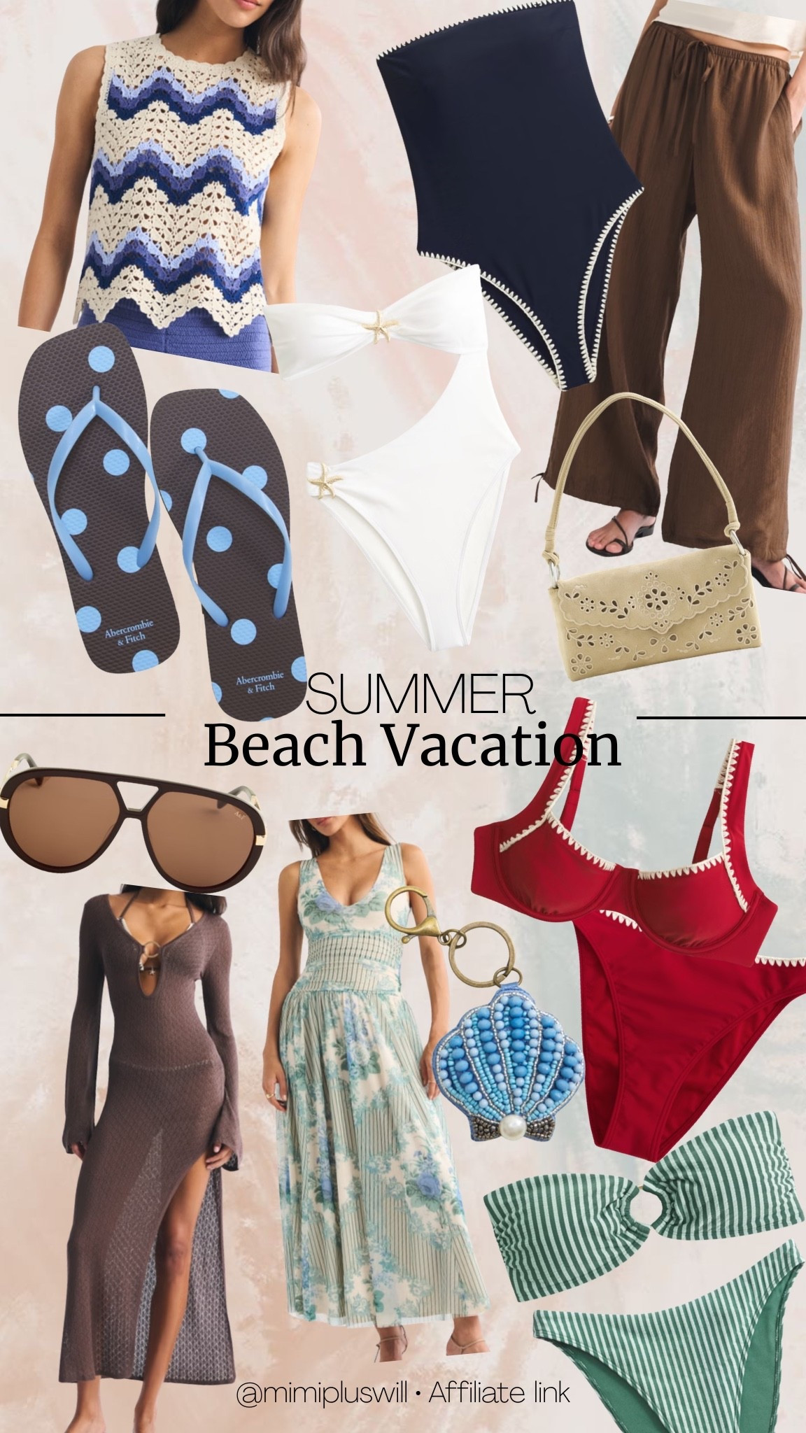 Top picks for summer vacation looks from Abercrombie! 

Beach vacation | summer | resort outfit | bathing suit | sunnies | beach outfit 
Follow @mimipluswill for more!

#LTKTravel #LTKSwim #LTKPetite