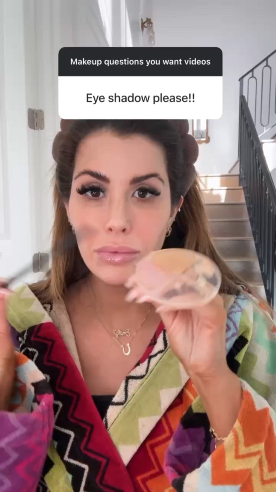 Concealer- silk 
Setting powder - translucent 
Eyeshadow palette - Light 
Brown shade on eyelid - java 
Liquid glitter - space cowboy intense 
Patrick Ta for eyes - Do you know who I am? 

#LTKgrwm #LTKFindsUnder100 #LTKBeauty