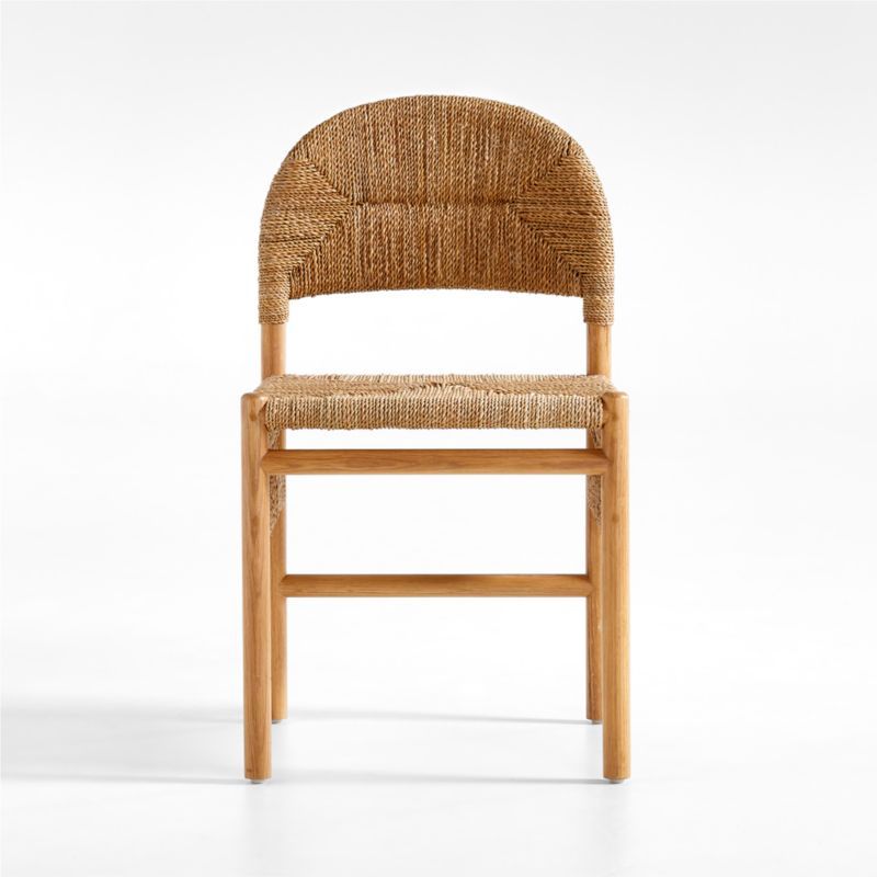 Rustler Woven Dining Chair | Crate and Barrel | Crate & Barrel