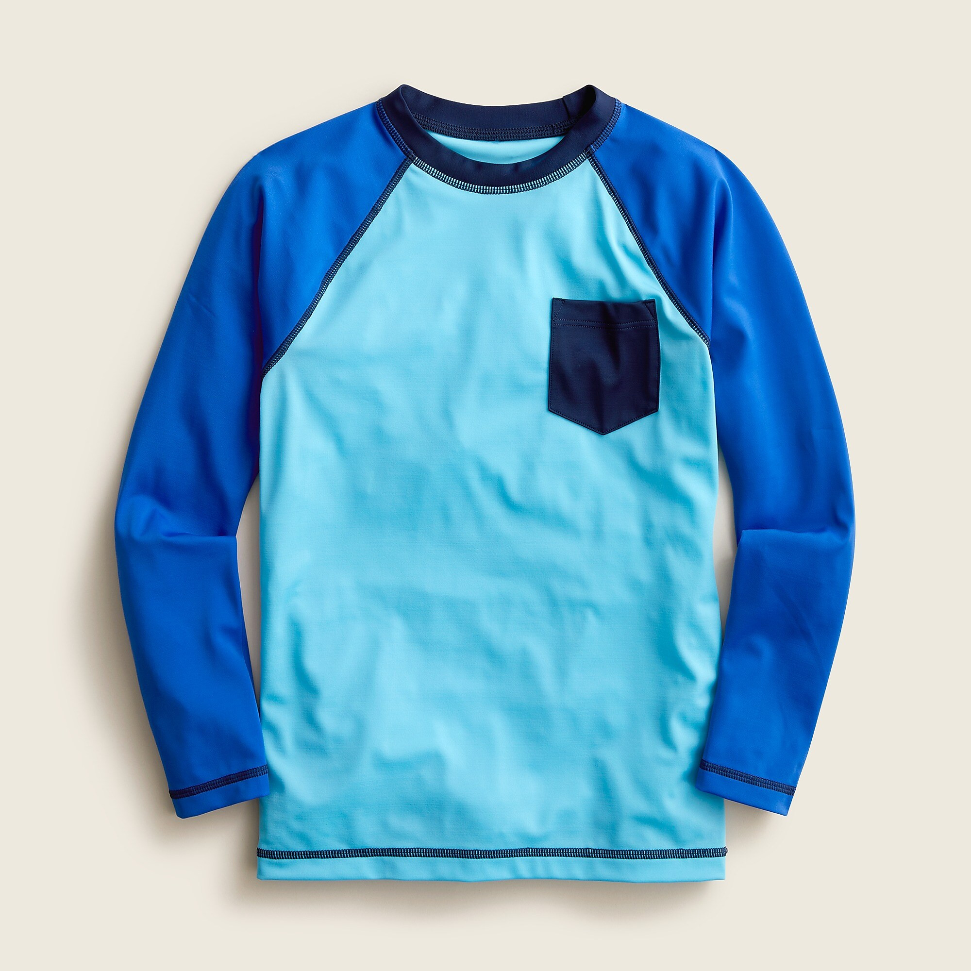 Boys' colorblock rash guard with UPF 50+ | J. Crew US