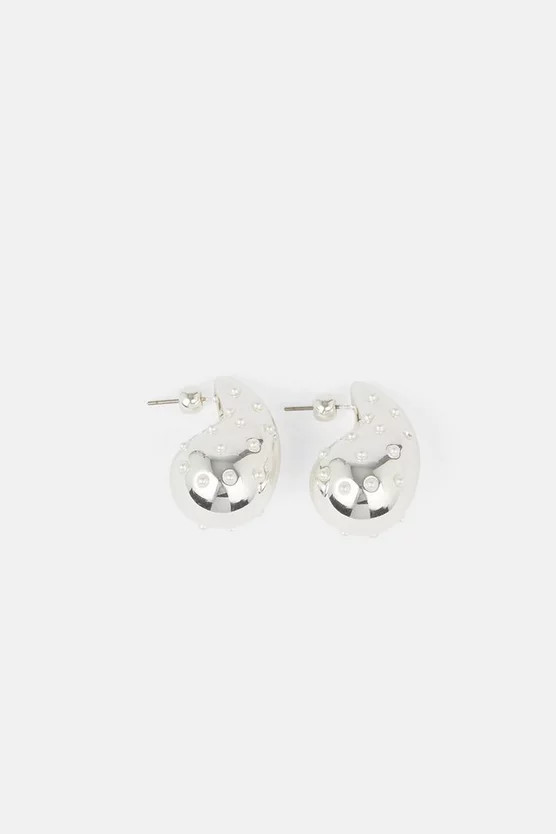 Diamante Statement Earring | Karen Millen UK + IE + DE + NL