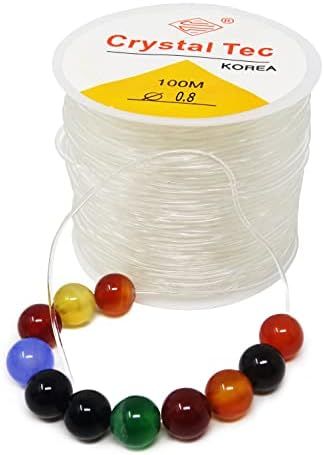 Honbay Jewelry Making String Clear Elastic Beading Threads Elastic Stretch String for Jewelry Mak... | Amazon (US)