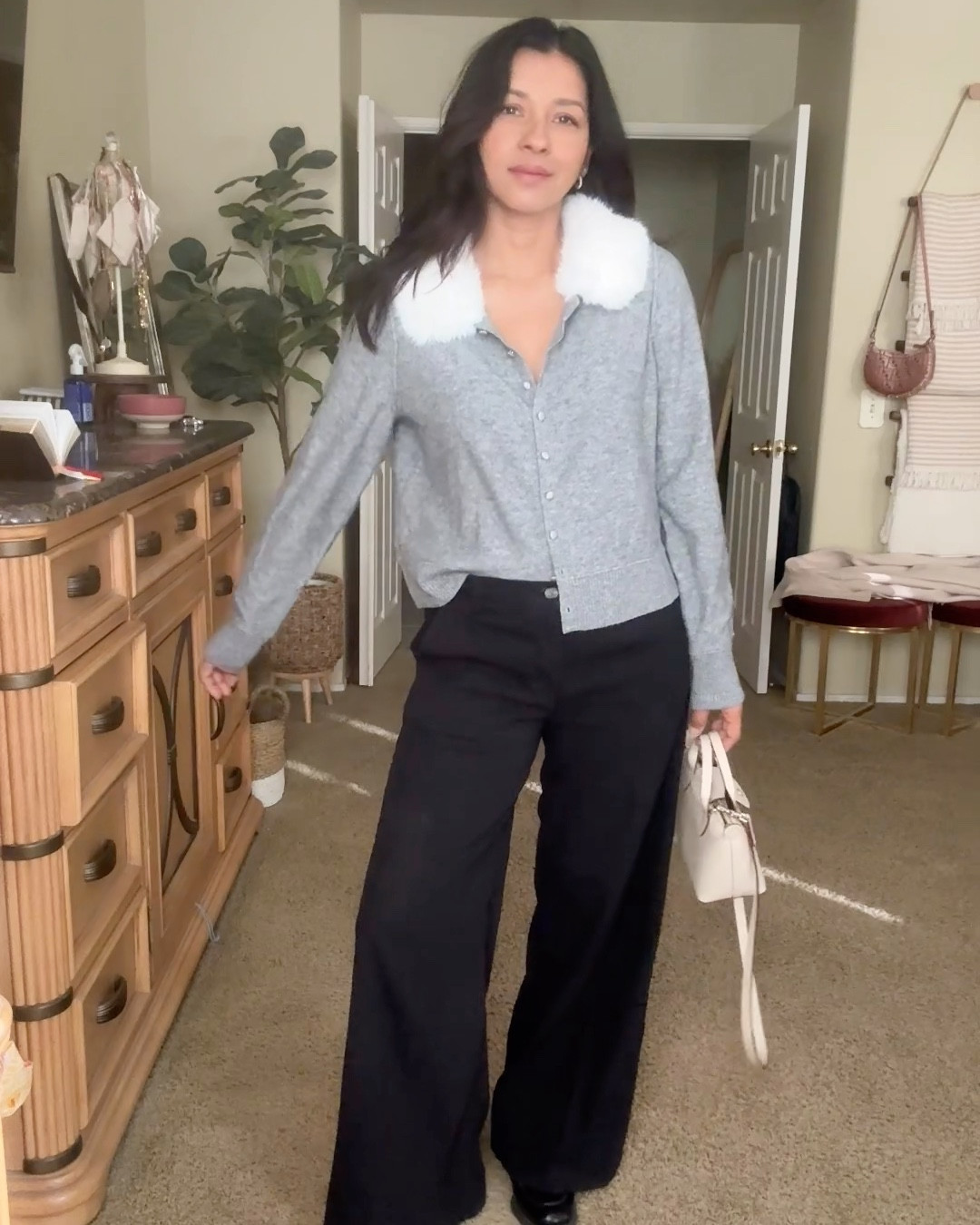 Cardigans with fun removable trim.

#LTKgrwm #LTKWorkwear #LTKootd