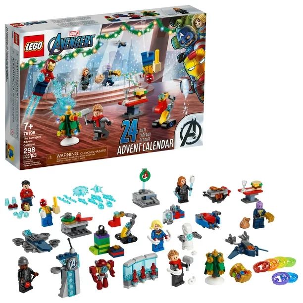 LEGO Marvel The Avengers Advent Calendar 76196 Building Toy for Fans of Super Hero Toys (298 Piec... | Walmart (US)
