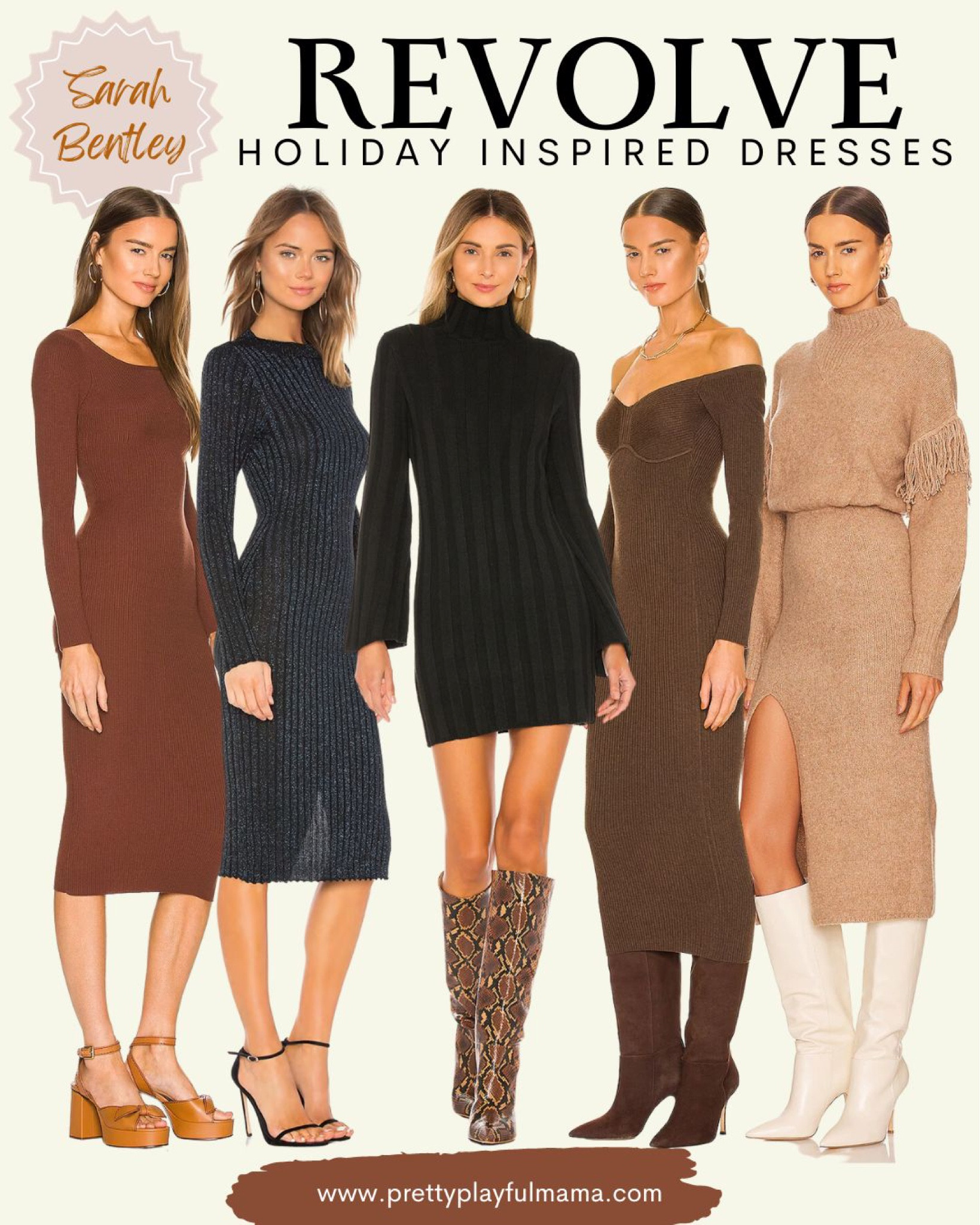 sachin and babi light blue dress Black Dresses to Help Get You Through Holiday Season main image 0