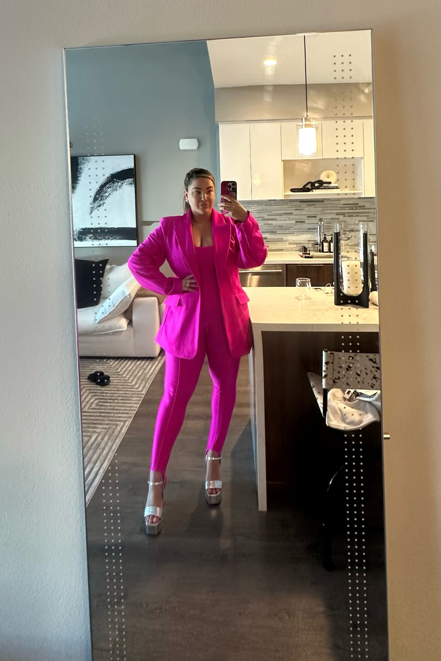 Barbie ready! Outfit is Good American! 

#LTKstyletip #LTKFind #LTKSeasonal