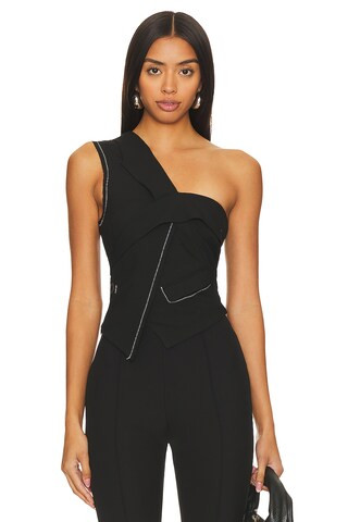 NBD Aitana Top in Black from Revolve.com | Revolve Clothing (Global)