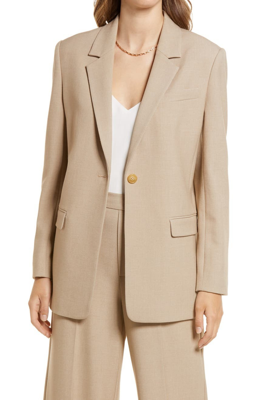 Boyfriend Flannel Blazer | Nordstrom