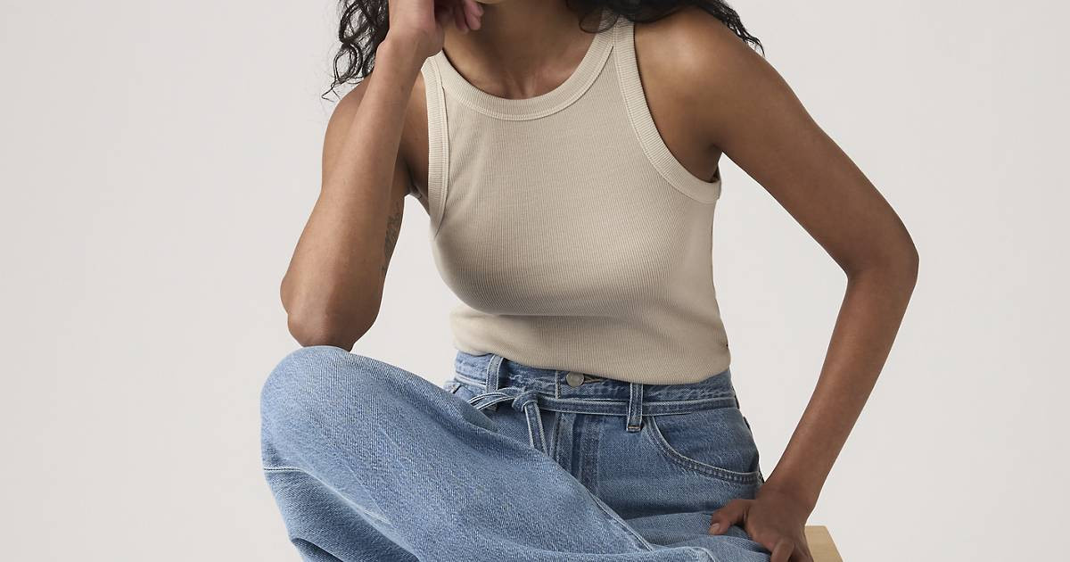 Garment Dye Essential Racer Tank Top | Levi's US