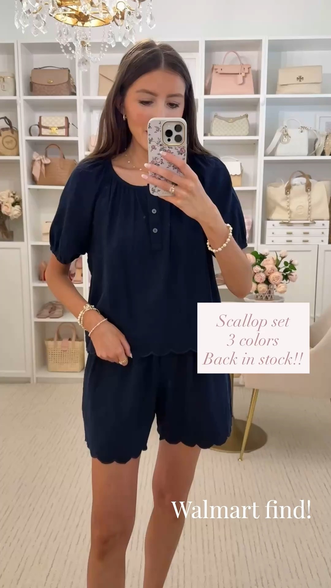 Walmart find back in stock! This darling scallop shorts are so comfy and the perfect summer wardrobe staple! 🌸

#LTKootd #LTKSeasonal #LTKSaleAlert