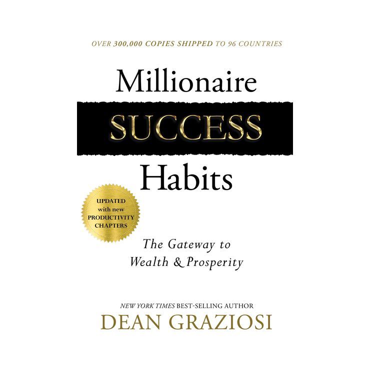 Millionaire Success Habits - by  Dean Graziosi (Paperback) | Target