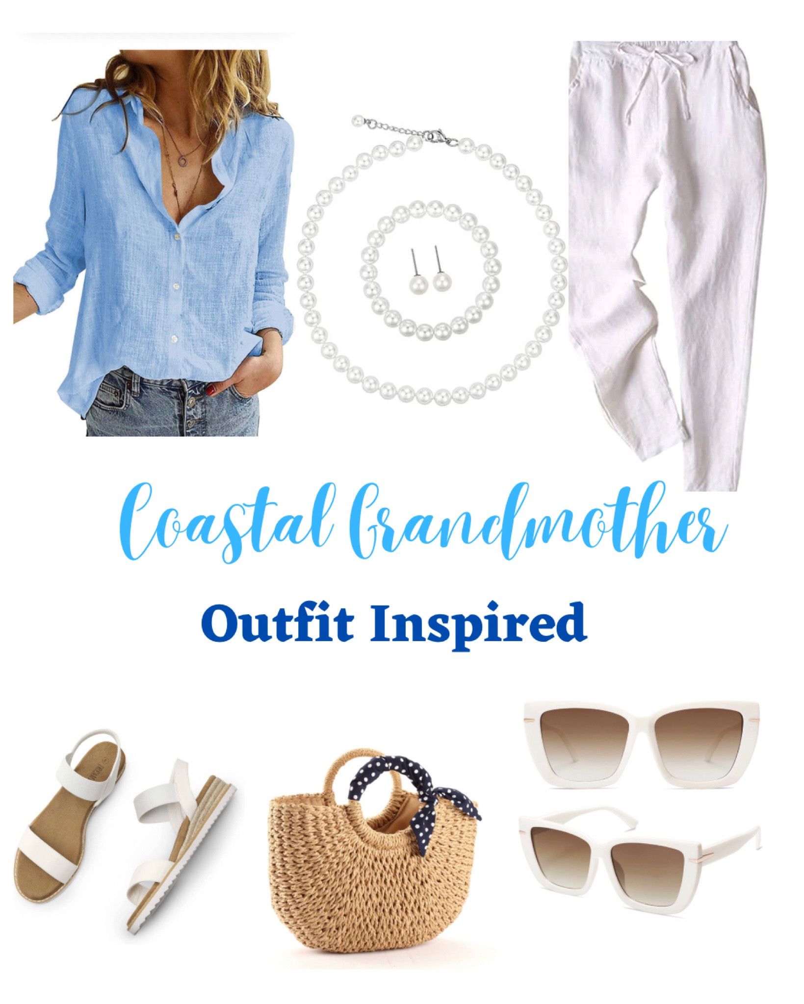Loving the coastal grandmother look!! #coastalgrandmother #coastal #coastalgranddaughter #summer #spring #ootd 

#LTKFind #LTKunder100 #LTKstyletip
