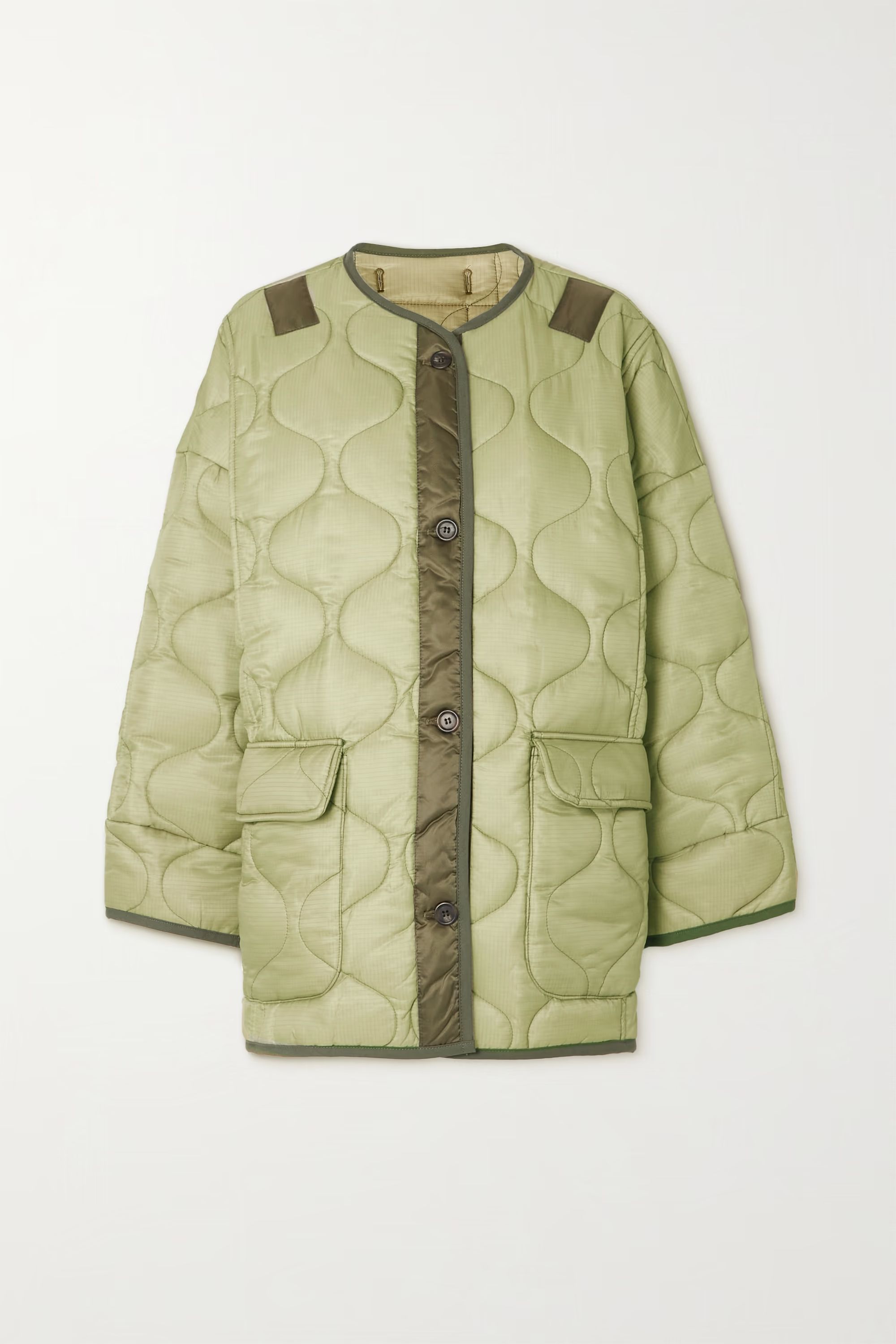 FRANKIE SHOPQuilted padded ripstop jacket | NET-A-PORTER (US)