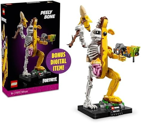LEGO Fortnite Peely Bone - Collectible Fortnite DIY Kit for Adults, Ages 18+ - Building Set for H... | Amazon (US)