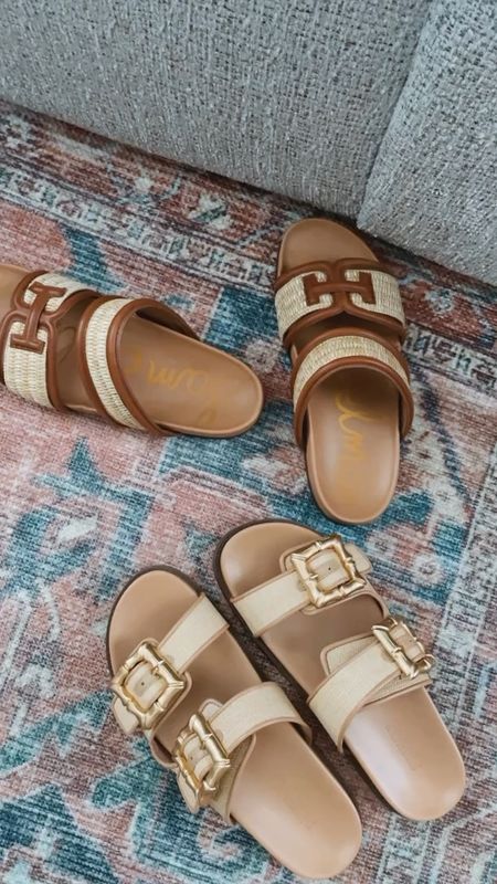 Sandals for summer! These are true to size and perfect for any casual summer outfit!! 

#LTKShoeCrush #LTKStyleTip #LTKMidsize