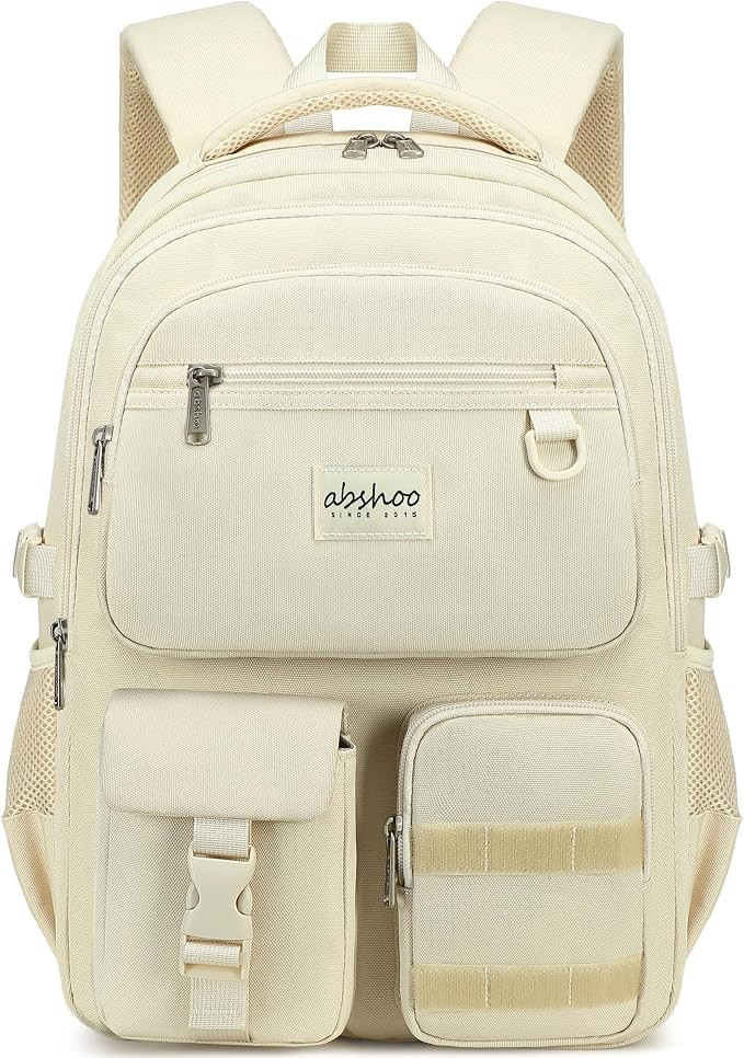abshoo Large Heavy Duty Backpack For School College Bookbag Casual Multi Pocket Travel Backpacks | Amazon (US)