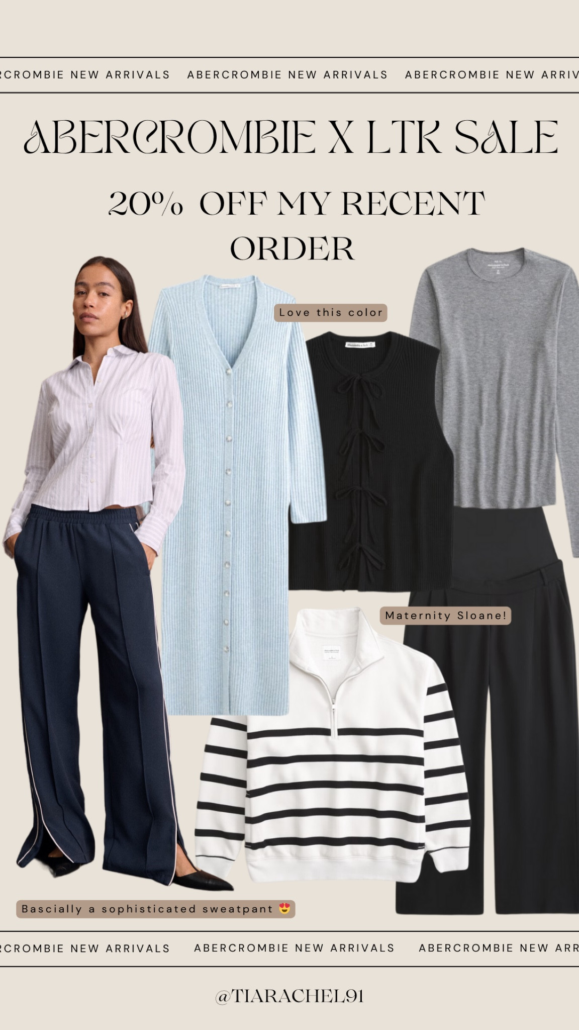 20% off sale at Abercrombie plus AFLTK stacks for an extra 20% off! #abercrombiepartner

#LTKFallSale #LTKStyleTip #LTKSaleAlert