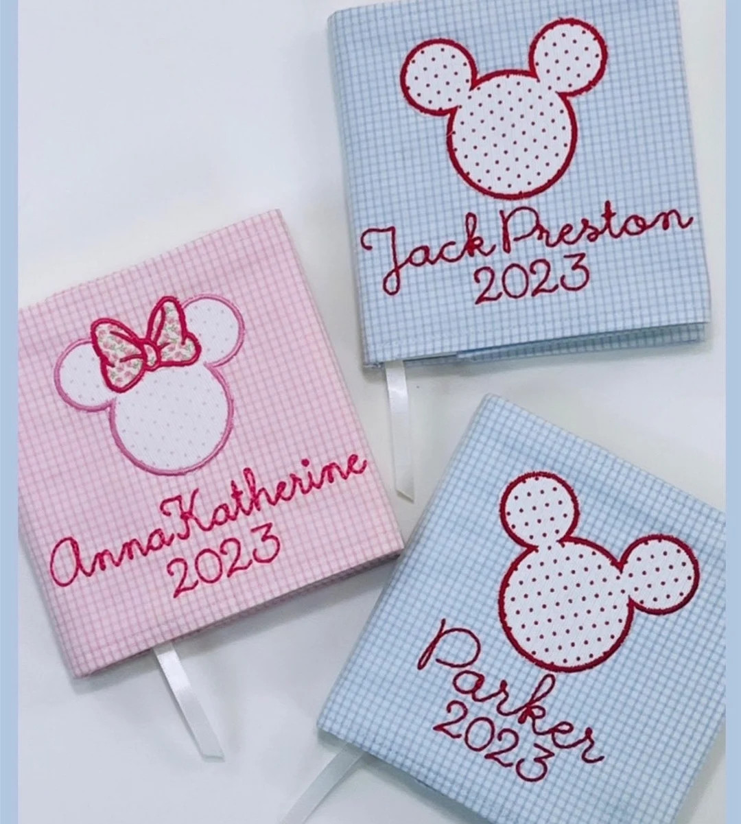 Mouse Autograph Book Character Signature Book Pink or Blue - Etsy | Etsy (US)