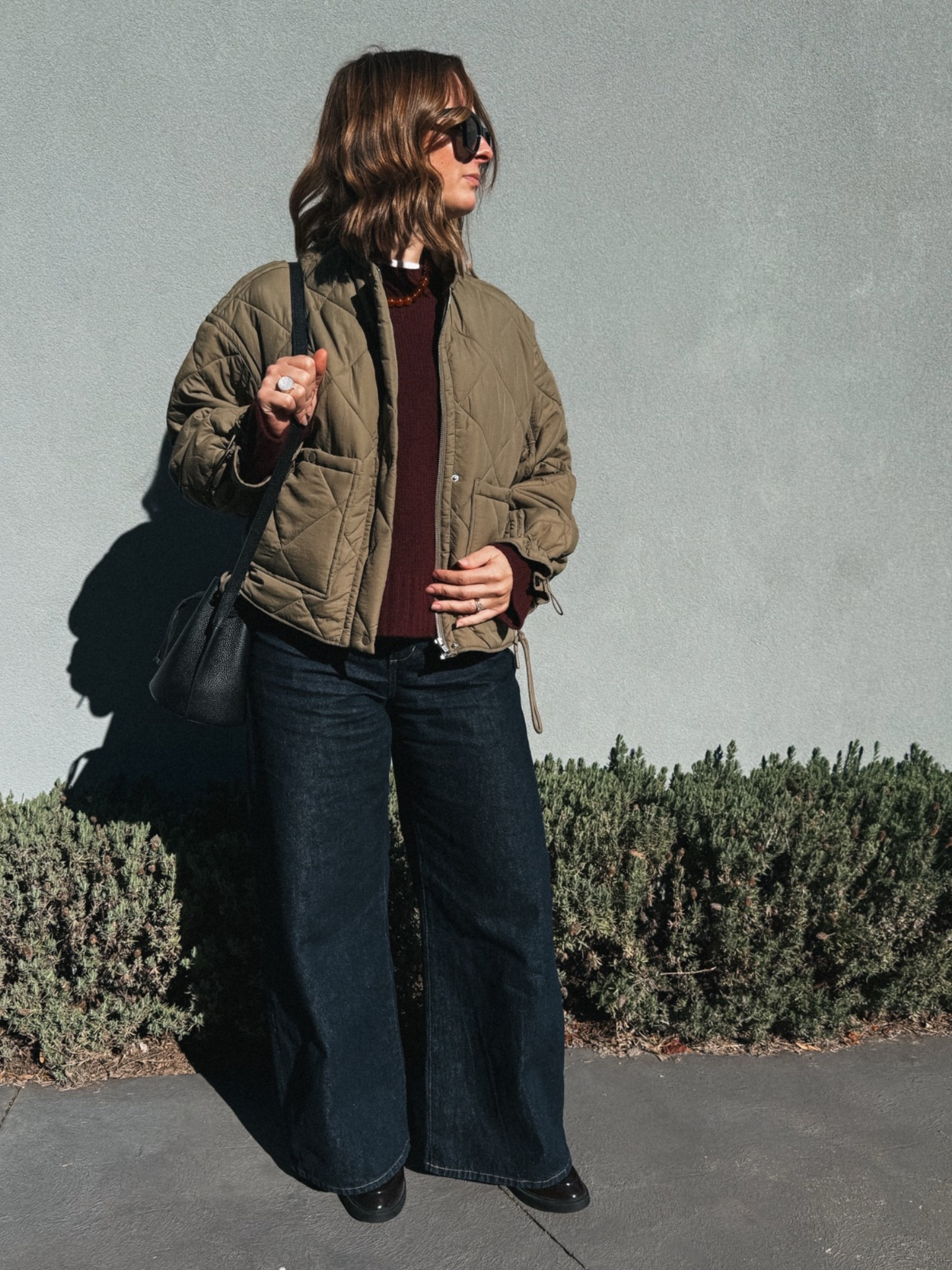 Jeans - Country Road. Wearing my usual size 8
Tee - Assembly Label. Wearing an 8
Sweater - Assembly label. Sized up to a 10
Coat - nude Lucy. Wearing my usual small 
Loafers -.Frankie4 footwear. Sized up
One size

#LTKuk #LTKstyletip #LTKshoes