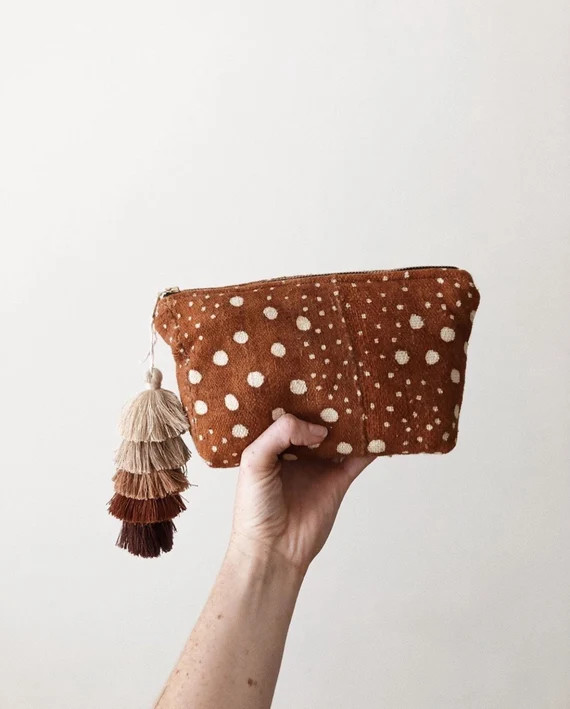 ANTHRO inspired essential oil bag- cinnamon mud cloth | Etsy (US)